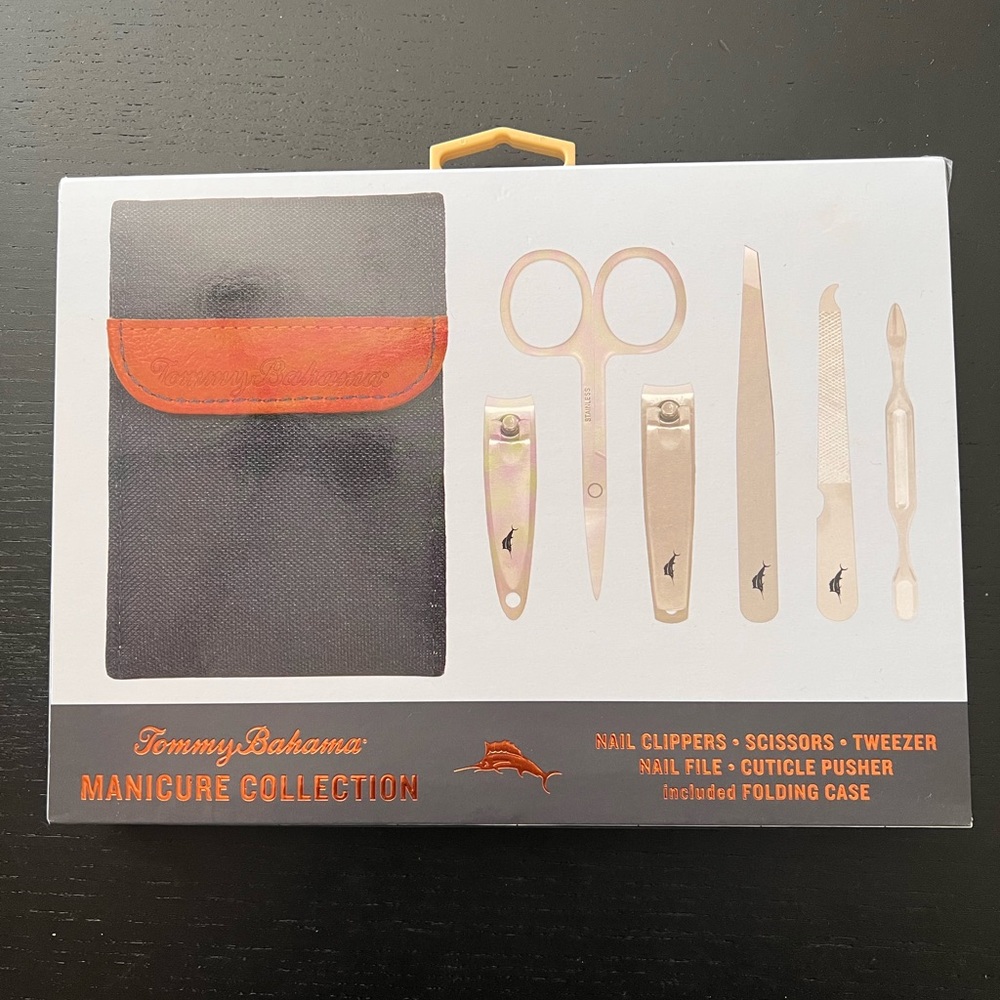 Tommy Bahama Manicure Set NEW never opened